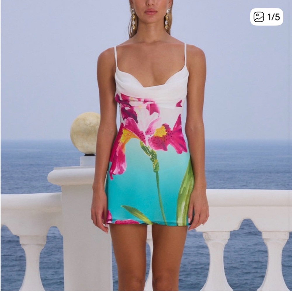 Runaway the label Mahina mini dress